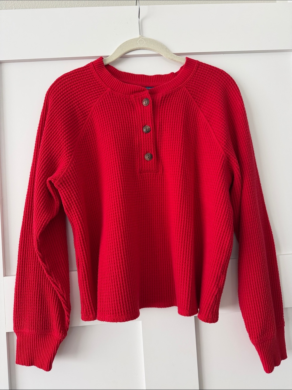 Old Navy cropped boxy thermal